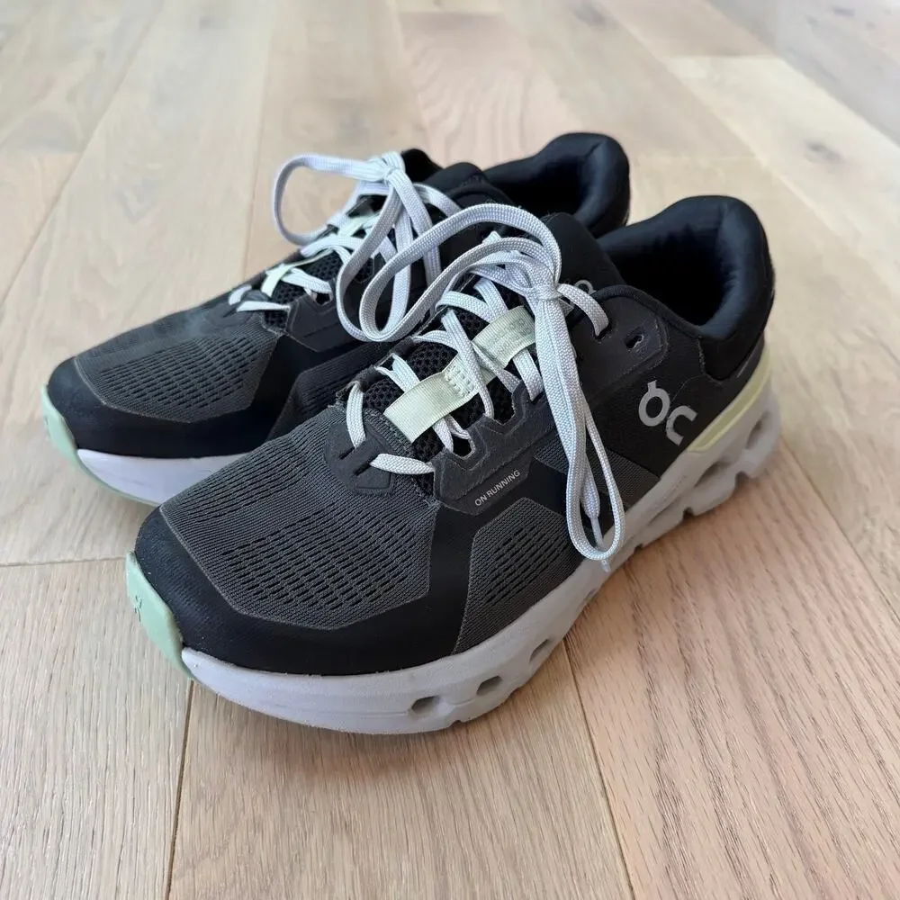 On Cloudrunner 2 Women’s Running Shoes Shadow/Lima Size 8.5